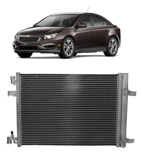 Condensador A/c Para Chevrolet Cruze 1.8 2010 2017