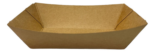 Charola De Cartón 12oz Charola Kraft P/ Comida- 100 Pzs