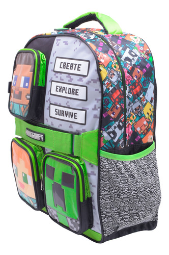 Mochila Infantil Microsoft Minecraft 20 L