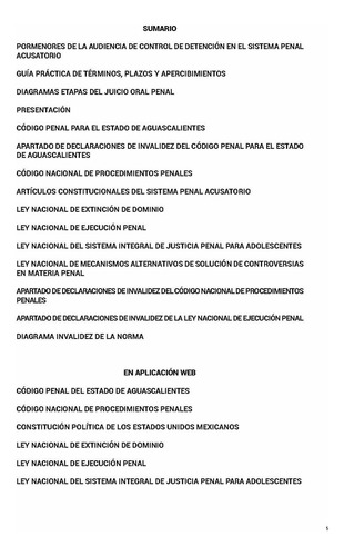 Legislación Esencial Penal De Aguascalientes 2024. Código Penal. Código Nacional De Procedimientos Penales. Leyes Complementarias En Materia Penal