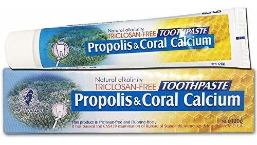 Pastas De Dientes - Natural Propolis Toothpaste 4.2 Oz (120g