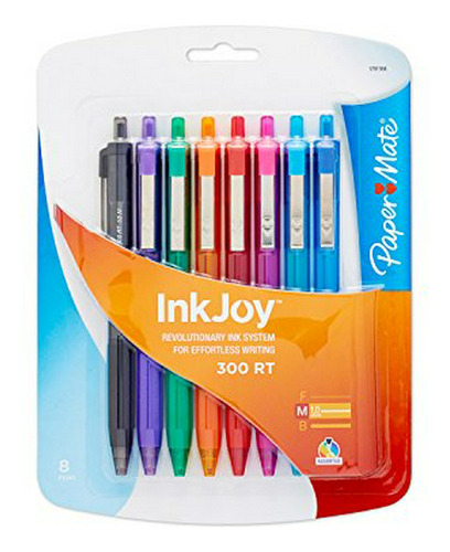 Paper Mate Inkjoy 300rt (1945918) - Bolígrafos Retráctiles, 