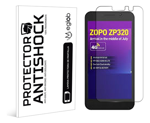 Protector De Pantalla Antishock Para Zopo Zp320+ 4g