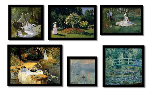 Claude Monet Quadros Mais Famosos  Grandes Mestres 