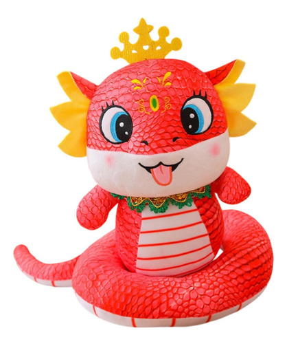 Ano Novo Chinês Brinquedo De Pelúcia 2025 Ano Vermelho