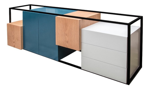 Mueble Moderno De Diseño Credenza, Cómoda, Consola, Bufetera