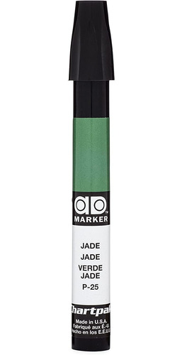 Chartpak Ad Marcador  Tri-nib  1 cada Uno  Jade