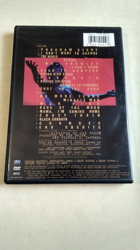 Dvd Ozzy Osbourne Live & Loud Ao Vivo Importado (Usado)