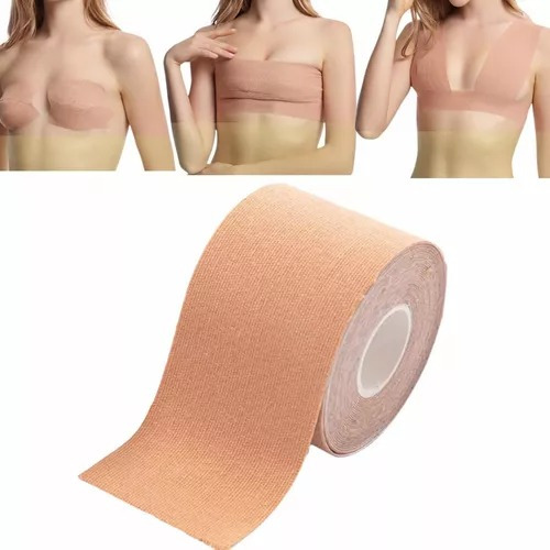 2 Packs Boob Tape Cinta Adhesiva Push Up + 4 Cubrepezones