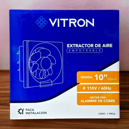 Extractor De Aire 10 Pulgadas Vitron