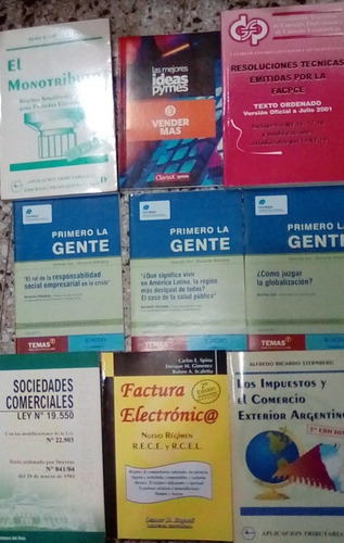 12 Libros Economia Factura Electronica Y Otros Palermo Envio