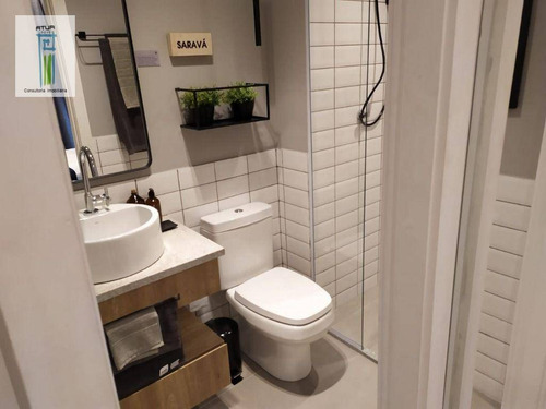 Imagem 4 de 8 de Apartamento Com 1 Dormitório À Venda, 26 M² Por R$ 219.000,00 - Barra Funda - São Paulo/sp - Ap1716