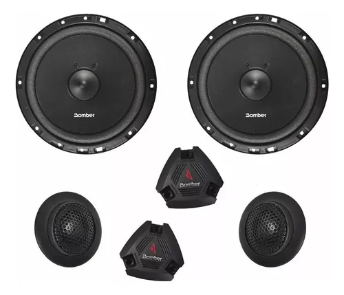 Kit Bomber 2 Vias Tkl Two Way 6 Pol 120w Rms 4ohms 2 Tweetes ...
