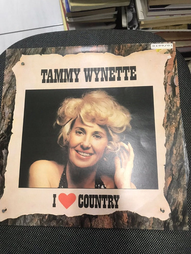 Vinil (lp) I Love Country Tammy Wynette