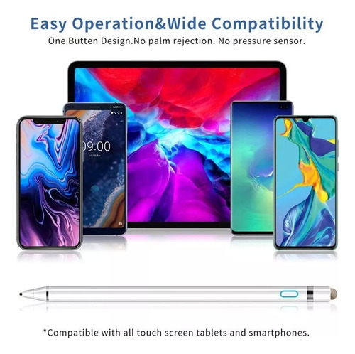 X Lápiz Óptico Para Lenovo P11 Pen Táctil -blanco Lápiz