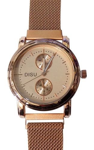 Reloj Elegante Hombre Dorado