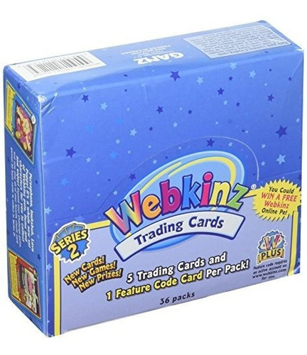 Webkinz Trading Cards Serie 2 Caja Sellada De 36 Paquetes.