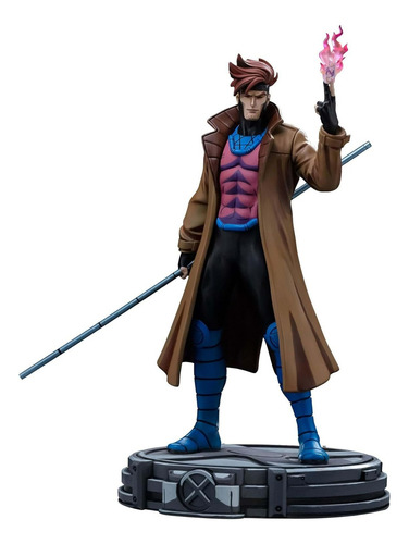 Figura De Acción Gambit De Iron Studios Scale 1/10