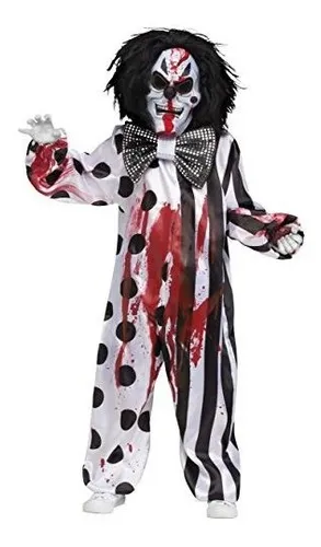 Disfraz Payaso Asesino Sangriento