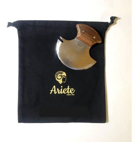 Cuchillo Corta Y Pincha Queso En Madera Y Acero Inox Ariete