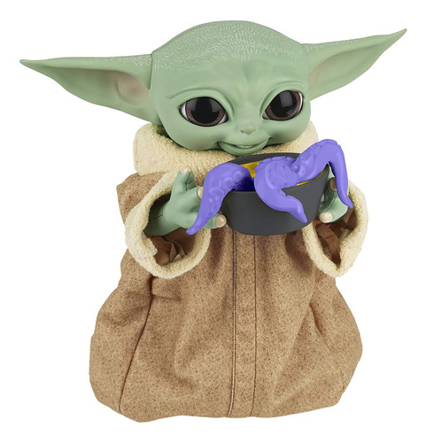 Star Wars Galactic Snackin Grogu Juguete Animatrónico F2849 Grogu