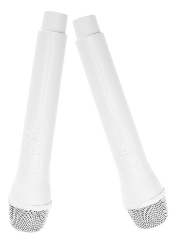 Micrófono De Mano Falso Con 2 Soportes Artificiales