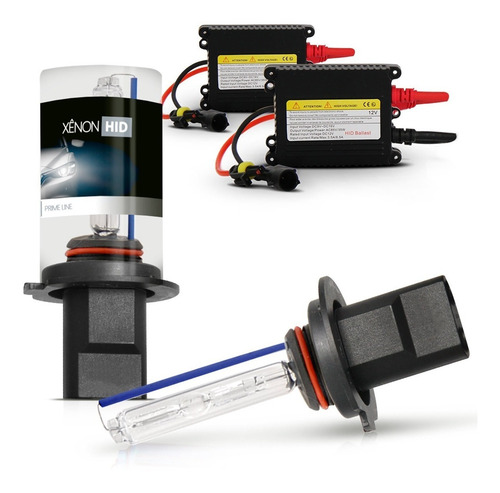 Imagem 1 de 4 de Kit Xenon Milha Gol G5 Foco Duplo 09 A 12 Hb4 (9006) 6000k