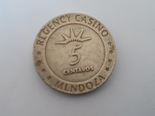 Ficha Casino Mendoza 5 Centavos (1117z