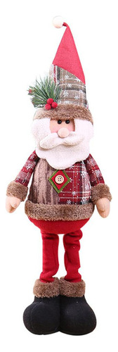 . Papá Noel Trio, Diseño Navideño De Muñeco De Nieve Con