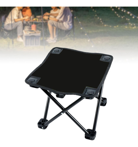 Taburete Plegable Para Acampar, Silla De Pesca Ligera Para