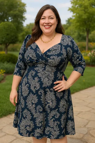 comprar Vestidos Señoriales Tallas Plus En Variedad De Estampados