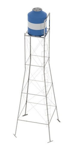 Torre Tanque Desmontable 6 Metros - 1500 L