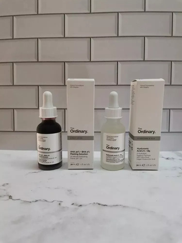 The Ordinary Hyaluronic Acid + Aha Peeling Solution Combo