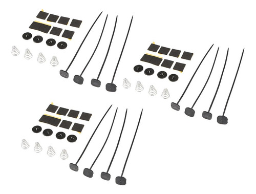 3x De Montaje De Correa De Ventilador De Radiador Eléctrico