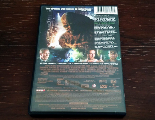 Hulk - El Hombre Increible La Pelicula * Dvd Avh 2008 Marvel (Usado)