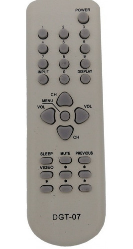 Control Remoto Para Daewoo Sumus Tv Dtq-2133ssfn Dlx-20j1