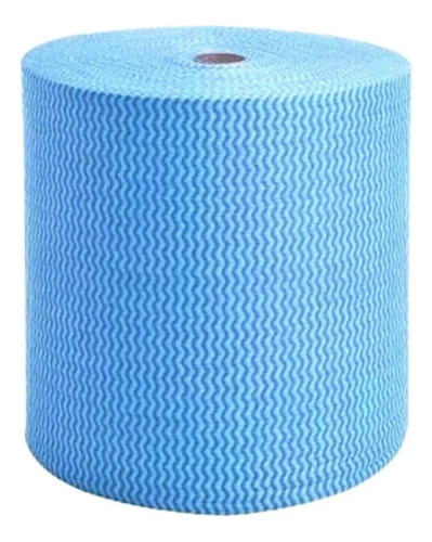 Pano De Limpeza Slim Multiuso 600 Un 28x30cm Bobina 180mts Cor Azul