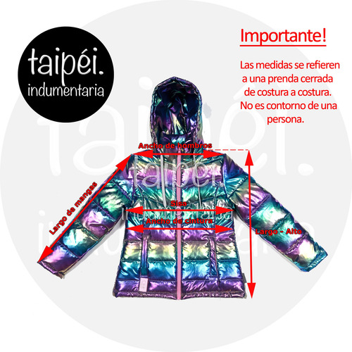 Campera | Nena Niña | Abrigo | Polar | Nieve | 4-16 | 3926go