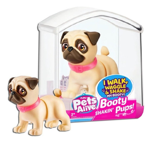 Pets Alive Booty Shakin Pups Pug Candide 1201