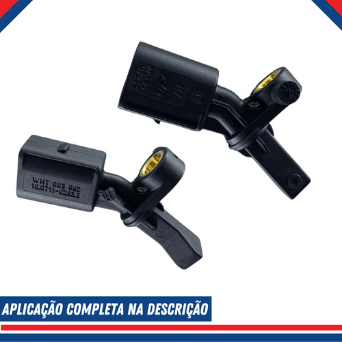 Par De Sensor Abs Original Traseiro Vw Gol Up! Golf Fox Polo