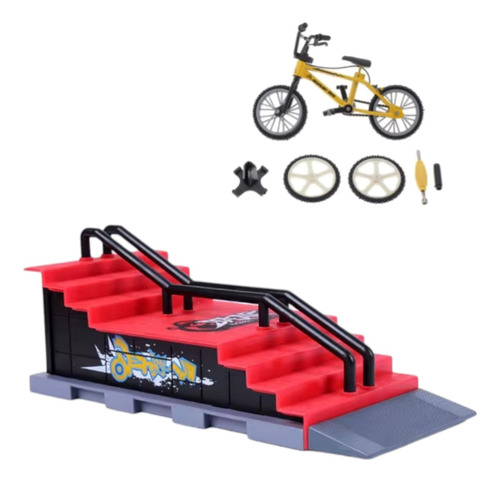 Skate Para Dedos Kit Parque De Patinaje Con Dedos Accesorios