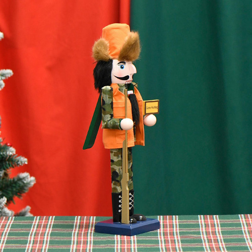 Figura De Cascanueces, Decoración Navideña, Artesanía,