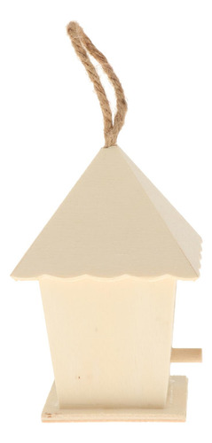 Jaula De Cría De Casa De Pájaros De Madera Para Estilo7