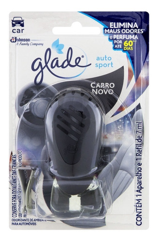 Glade Electric Carro Aparelho Com Refil Aroma 