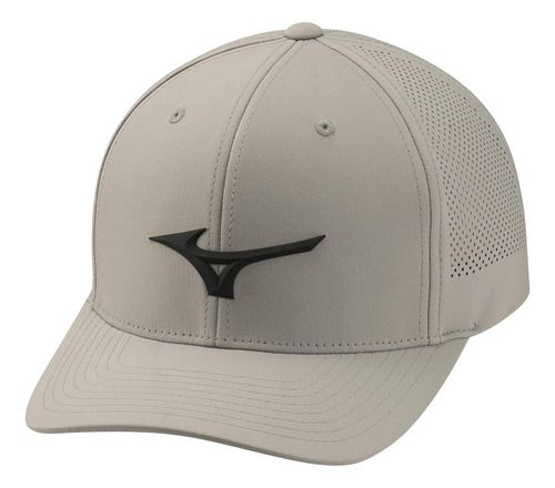 Sombrero Ajustable Mizuno Tour Vent, Talla Única, Gris