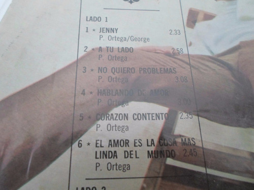 Palito Ortega - El Angel De Palito Ortega - Vinilo Argentino (Usado)