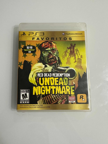 Red Dead Redemption Undead Nightmare Playstation 3