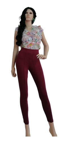 Leggins Casual Cintura Alta Pantalon Mujer