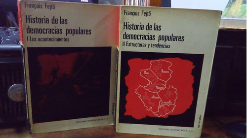 Libros Historia De Las Democracias Populares  2 Tomos