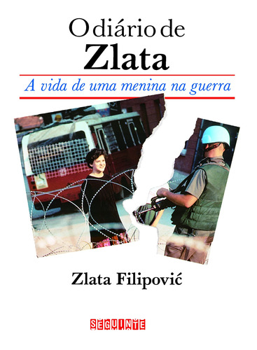 O diário de Zlata, de Filipovic, Zlata. Editora Schwarcz SA, capa mole em português, 1994